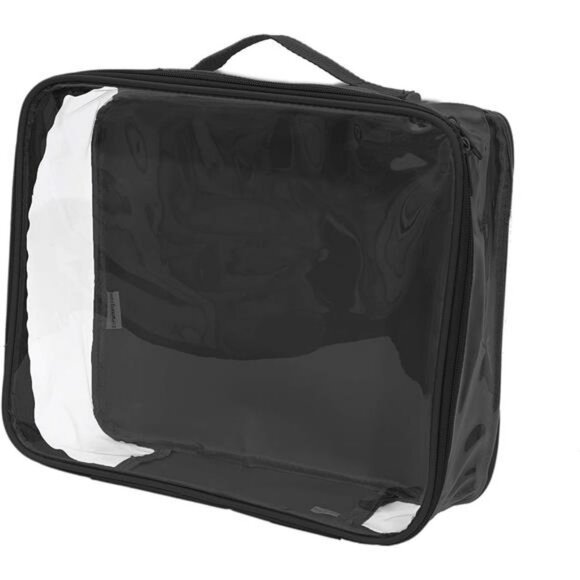Other - Clear medium packing cube transparent travel storage organizer for suitcase carr